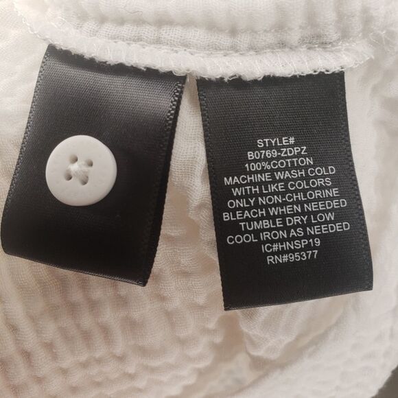 Sanctuary Cotton Buttonup Shirt Blouse - Picture 10 of 10